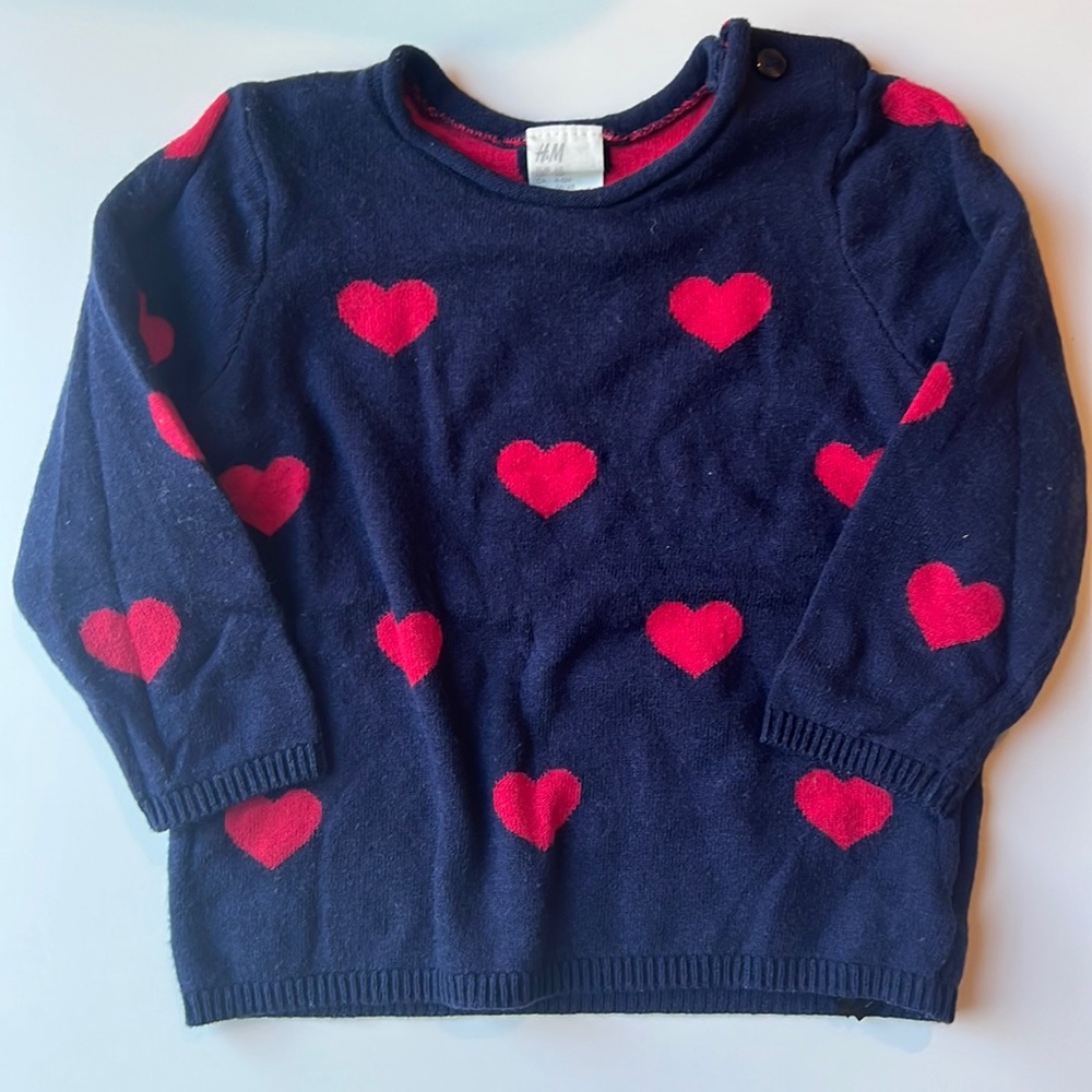 H&M Heart Sweater